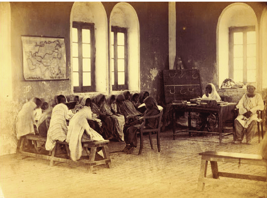 A vernacular girls' school, ca. 1873.