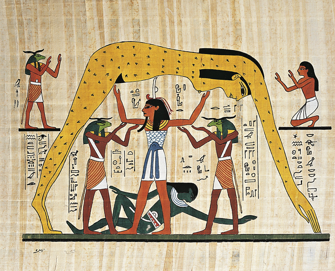 The ancient Egyptian goddess of the sky: How a researcher used modern astronomy to explore her link with the Milky Way